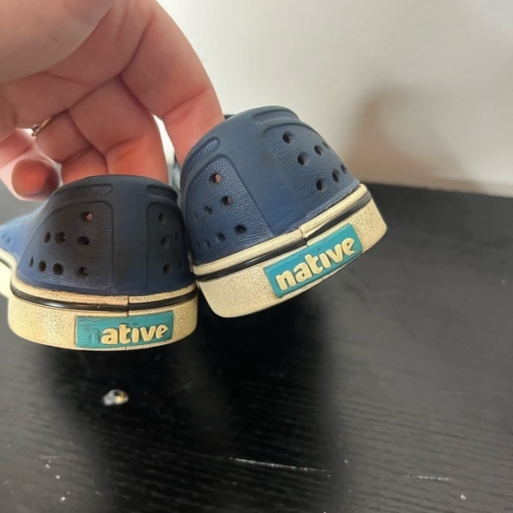 Native Slip On Sneakers Blue 8 - Picture 5 of 7